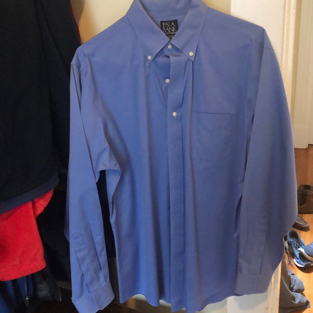 Blue dress shirt